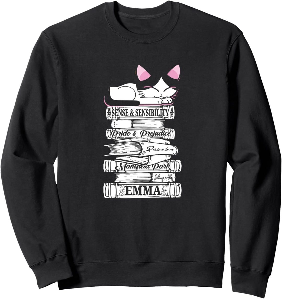 Jane Austen Mr. Darcy Quote Literary Book Club Fans Gifts Sweatshirt