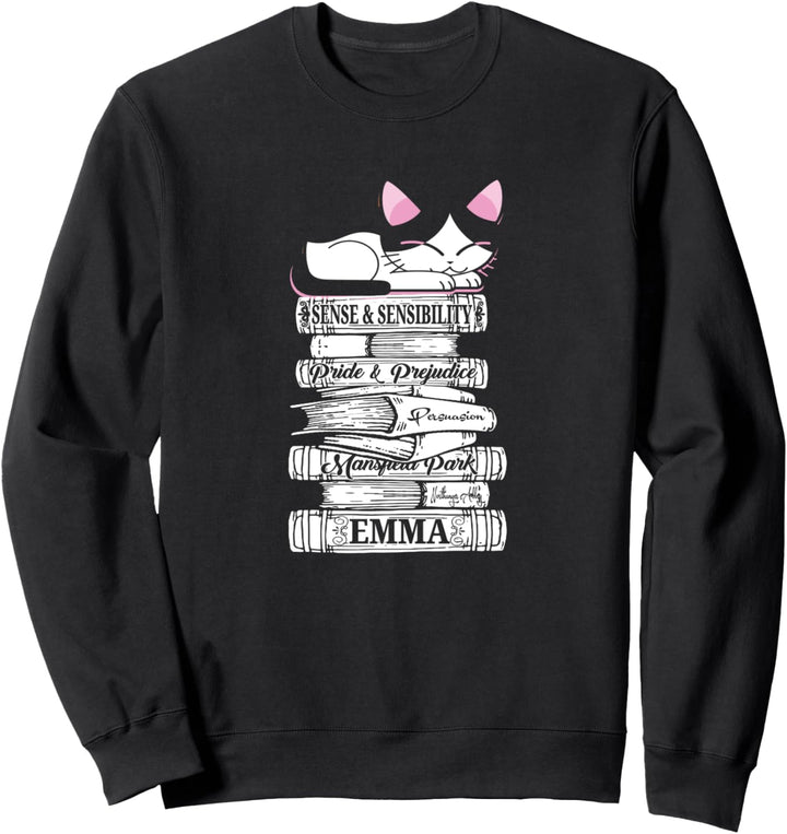 Jane Austen Mr. Darcy Quote Literary Book Club Fans Gifts Sweatshirt