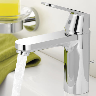 GROHE Eurosmart Cosmopolitan - Einhand- Waschtischarmatur (wassersparend, Energie- Spar -Funktion, M