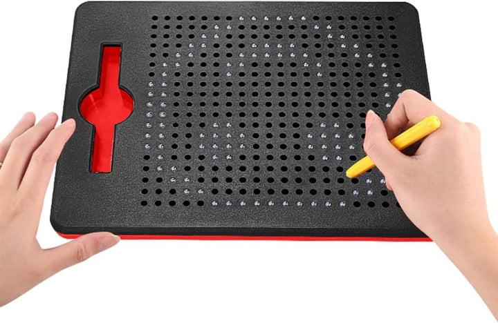 Kinder Zaubertafel Magnetische Zeichenbrett Reissbrett mit Stift Stahlkugel Tablet Abwischbar Schrei