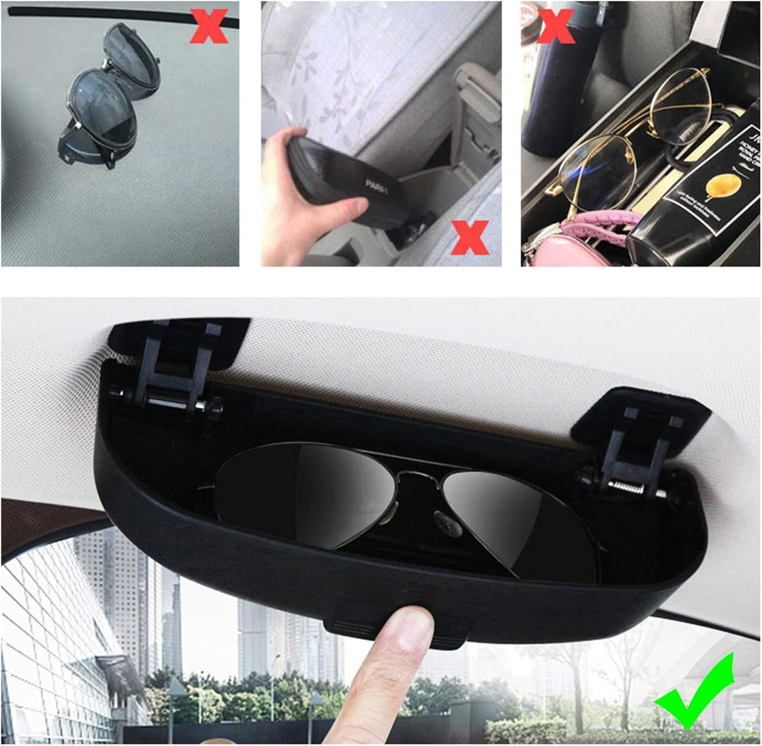 YEE PIN Brillenetui für Benz GLA X156 / W205 /GLC X253 / B-Klasse W246/ A-Klasse W176 Auto Sonnenble
