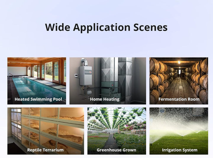 SONOFF THR316 Origin 16A Smart Schalter mit Temperatur und Luftfeuchtigkeit Überwachung Kompatibel m