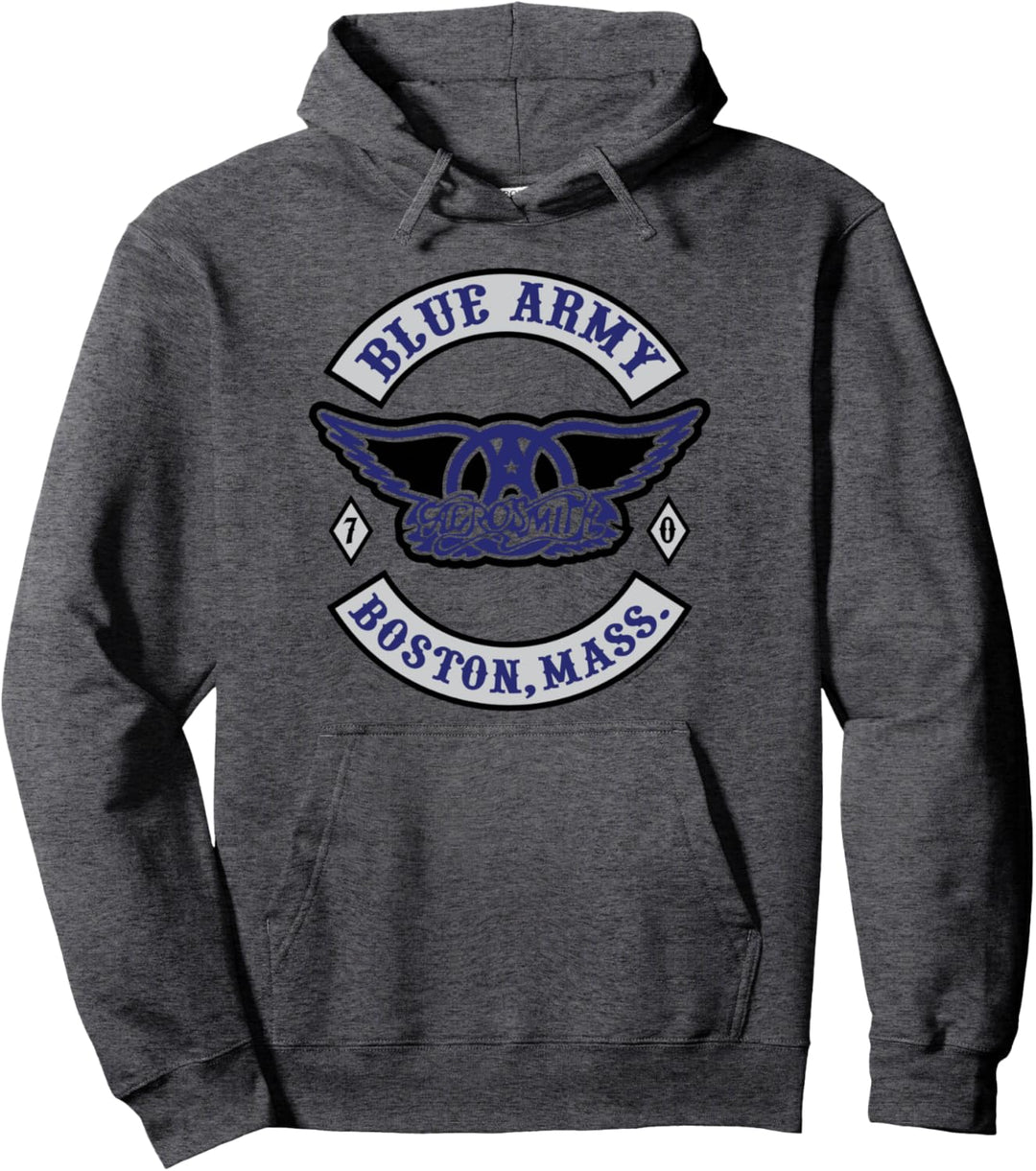 Aerosmith - Blaue Armee Pullover Hoodie