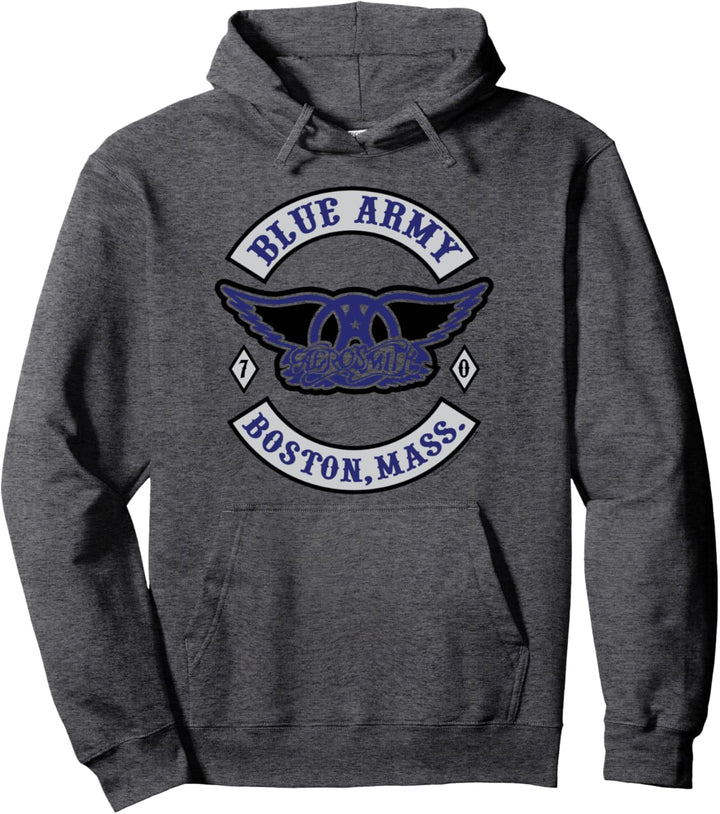Aerosmith - Blaue Armee Pullover Hoodie
