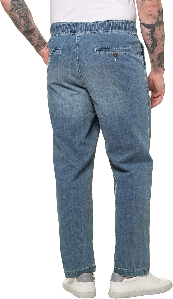JP 1880 Herren grosse Grössen Übergrössen Menswear L-8XL Hose, Jeanslook, 4-Pocket, Relaxed Fit 7268
