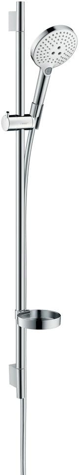 hansgrohe Raindance Select S 120 Duschset 0,90m, 3 Strahlarten, Weiss/Chrom 0,90m Set 3 Strahlarten