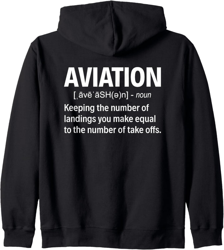 Luftfahrt Definition Kapuzenjacke