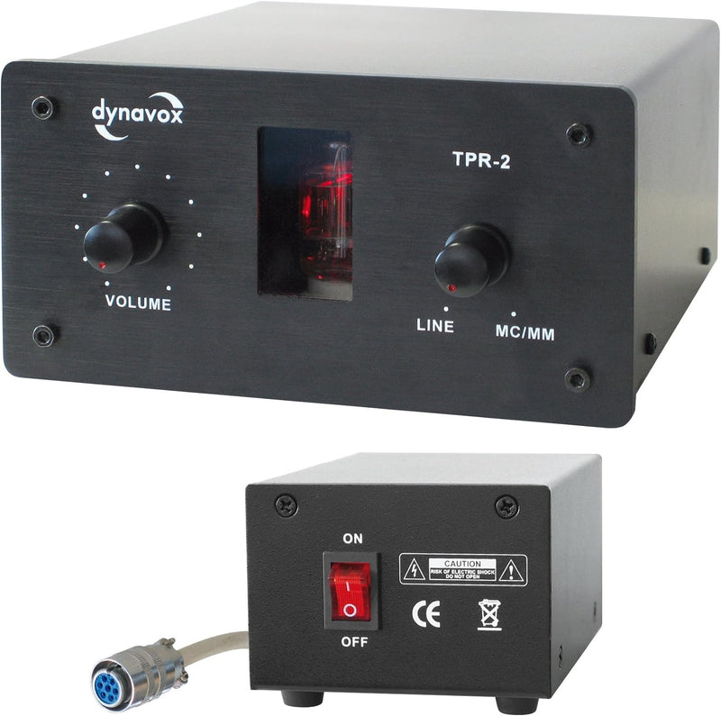 Dynavox TPR-2 Sound Converter Klangaufbereiter schwarz, Schwarz