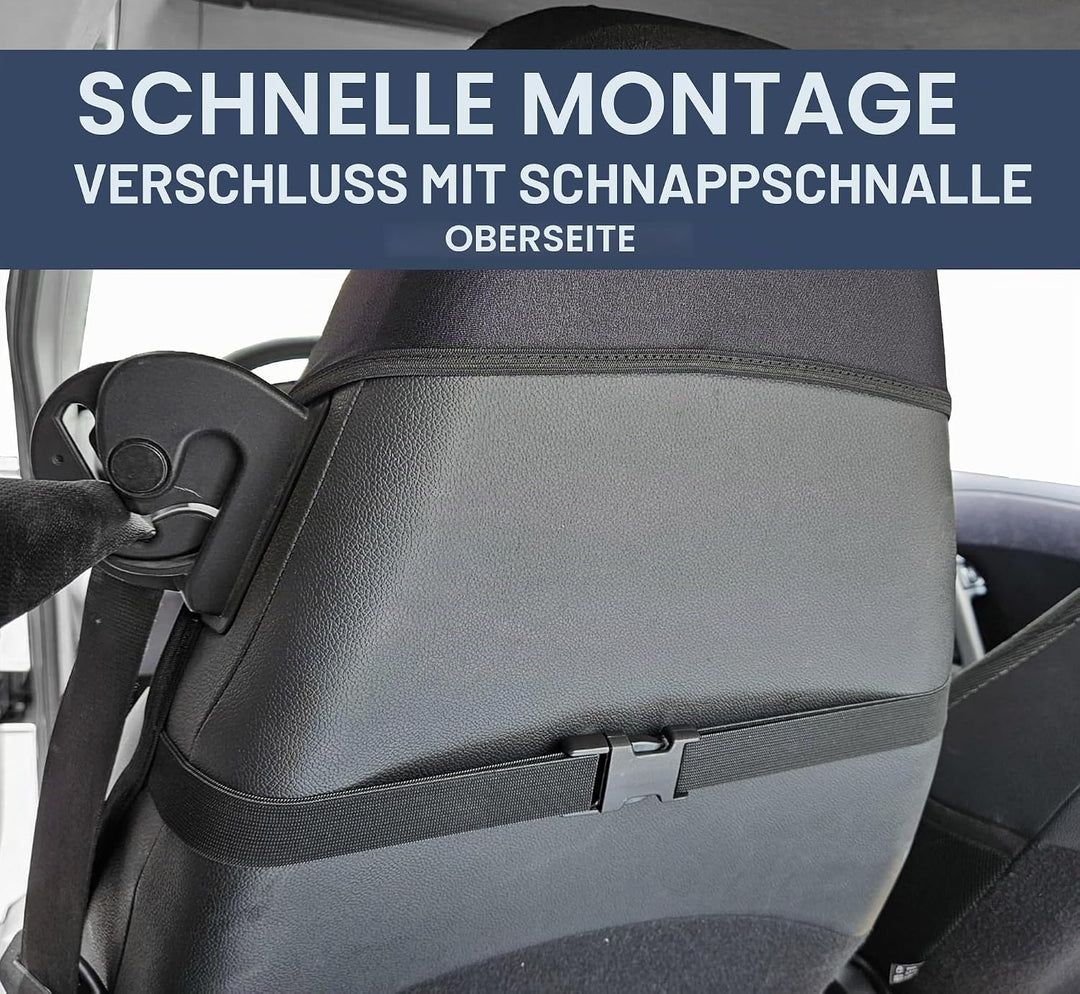 Auto Accessori Lupex Autositzbezüge kompatibel mit Smart Fortwo 450 451 und 453, hergestellt in Ital