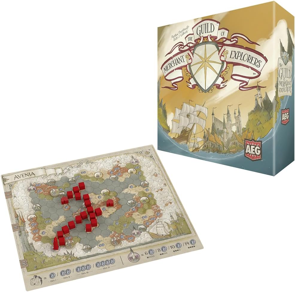 Alderac Entertainment - The Guild of Merchant Explorers - Board Game - Base Game - for 1-4 Players -