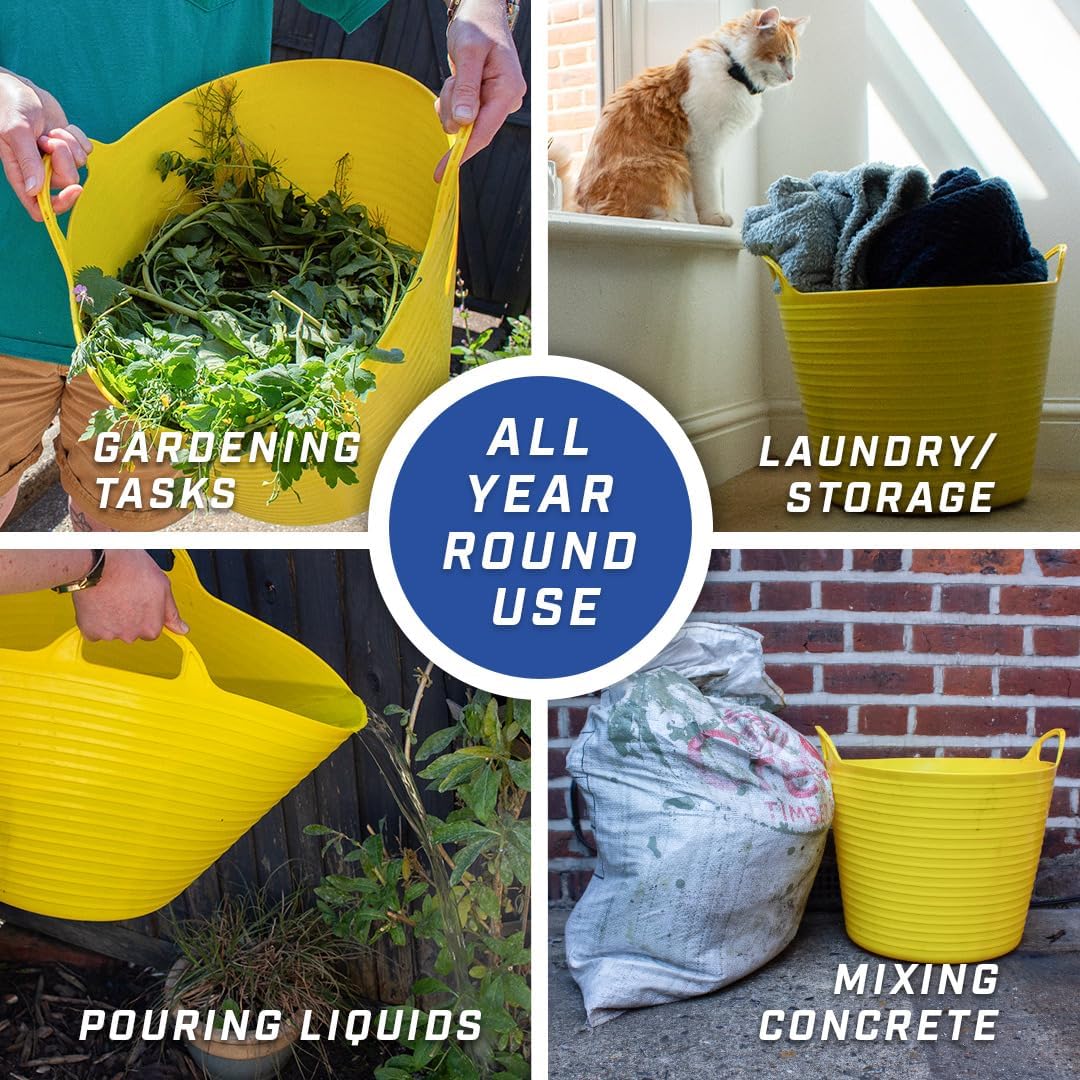Flex Tub 42 litre - Yellow 1, 1