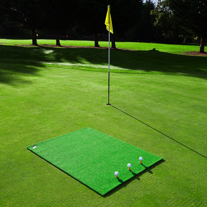 FORZA FORB Academy Golf Übungsmatte – Golf Matte zusammenrollen – Golf Tees enthalten | Golf Abschla