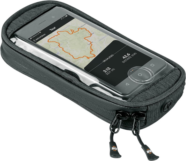 SKS GERMANY COMPIT/STEM &amp; COM/SMARTBAG Handyhalterung mit wasserabweisender Smartphonetasche zur Mon