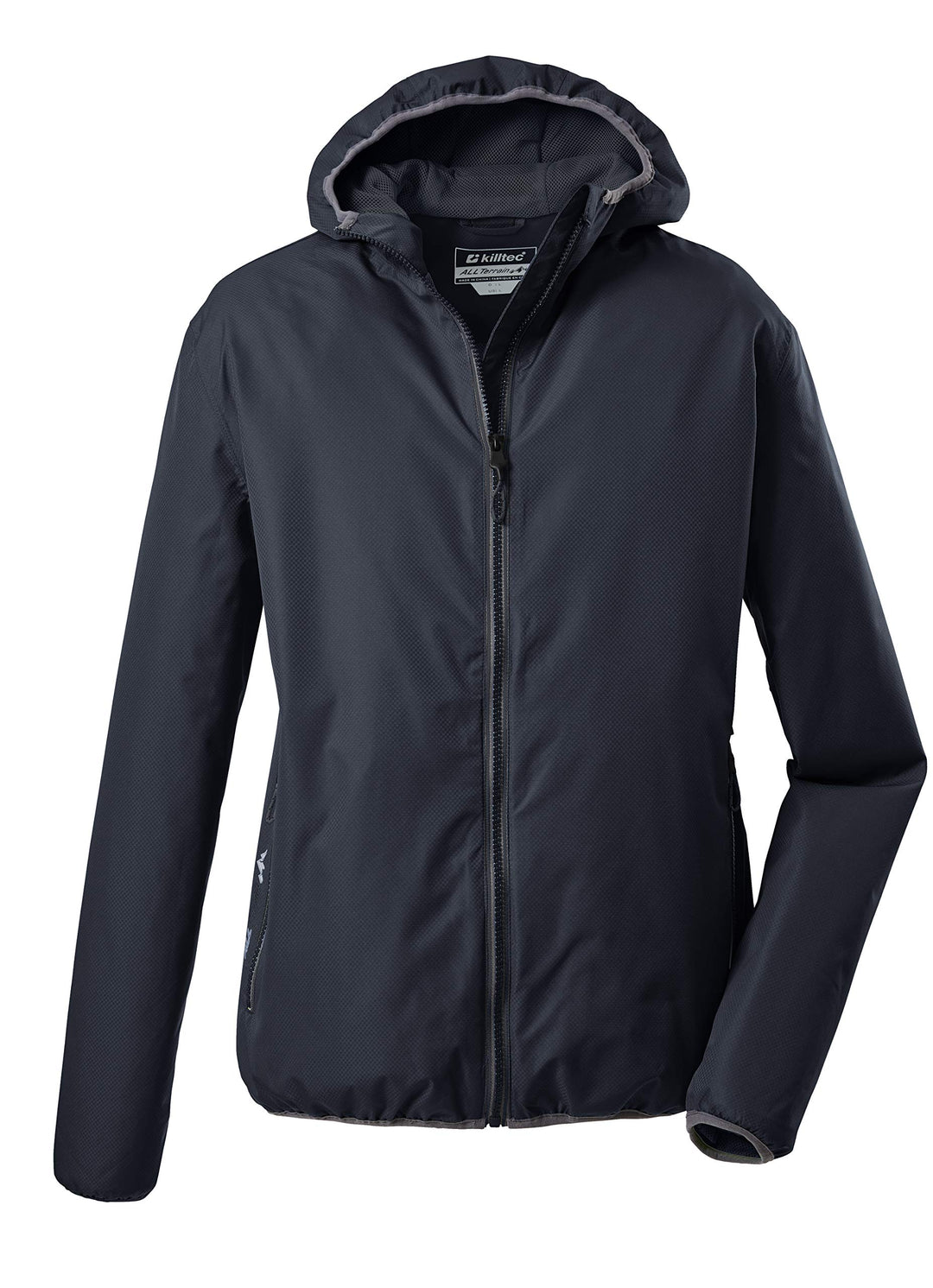 Killtec Herren Trin Mn Jckt A Funktionsjacke/Regenjacke mit Kapuze, packbar 3XL dunkelnavy, 3XL dunk