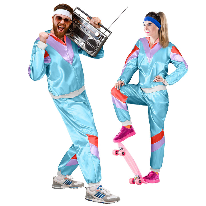 Premium 80er & 90er Jahre Retro Trainingsanzug I Assianzug I Kostüm I Gangster I Prolet I Bad Taste