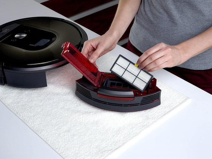 iRobot Offizielles Zubehör – Pflegeset für Roomba Serie 800 und 900 – 2 Seitenbürsten – 3 hocheffizi