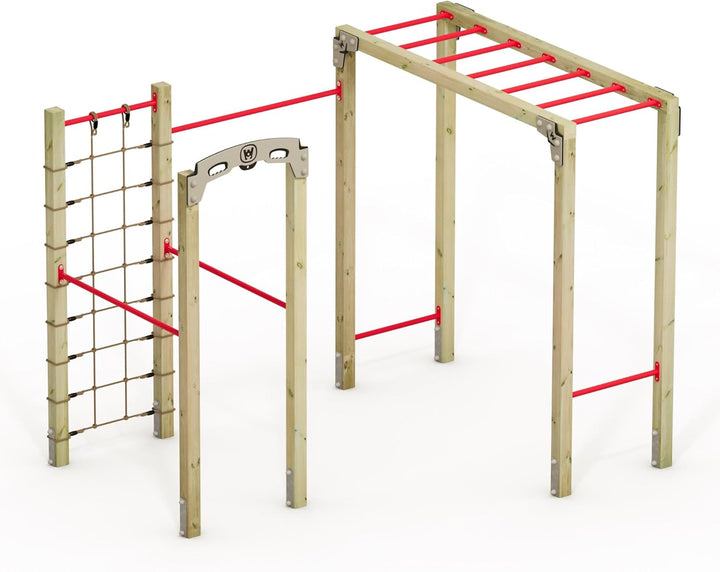 Wickey Fitnessgerät - Fit Base 820 - Outdoor Fitnessstudio, Gym für Zuhause, Klettern und Sport für