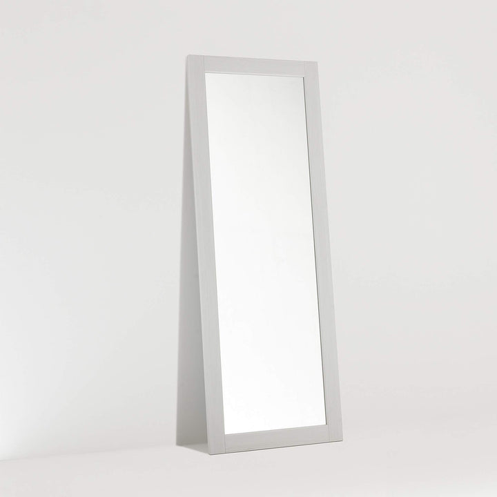 ARHome Bodenspiegel, 160 x 60 cm, Esche Weiss, Wandspiegel, Made in Italy Eschenweiss 160L x 60B cm,