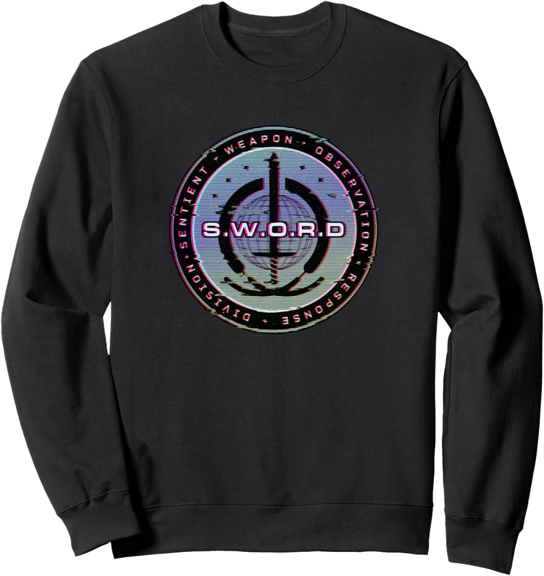 Marvel WandaVision S.W.O.R.D. Digital Glitch Logo Sweatshirt