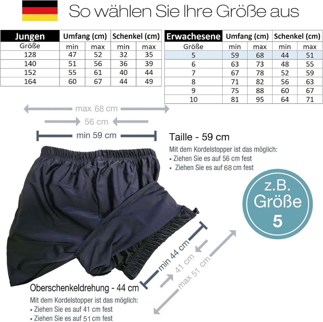 Higienic Pants Swimmy Inkontinenz Badehose - TG 5, 5