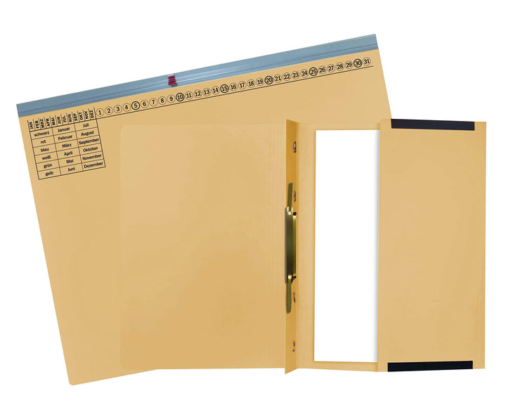 Exacompta 370122B 25er Pack Premium Kanzlei Hängehefter Exaflex Linksheftung, aus extra starkem Recy