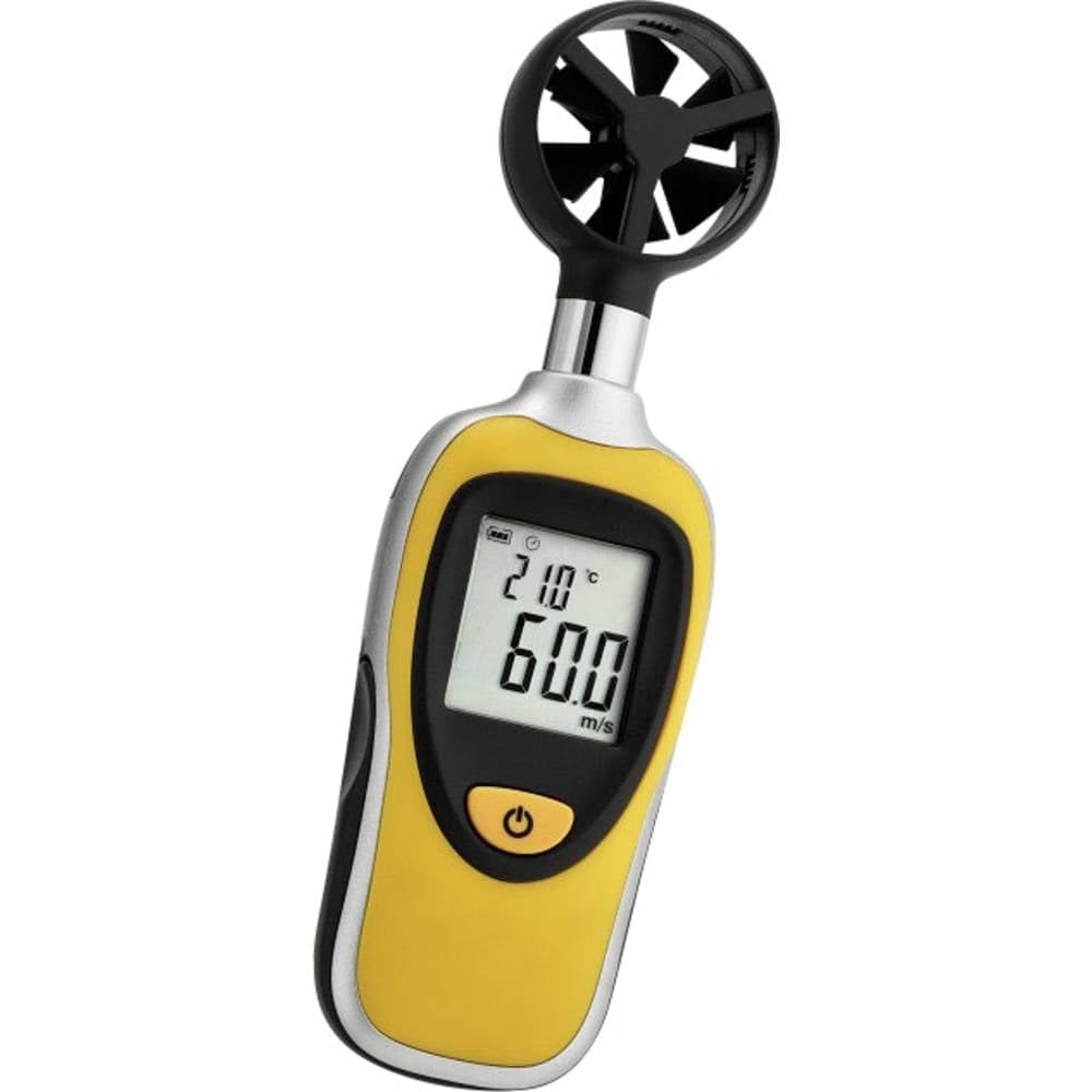 TFA Dostmann Wind Bee Windmessgerät, einfache Messung der Windgeschwindigkeit, Temperaturanzeige, St