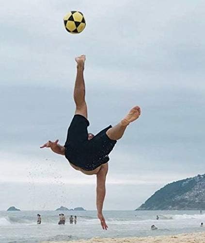 MIKASA Footvolleyball FT-5 BKY FIFA Schwarz/Gelb