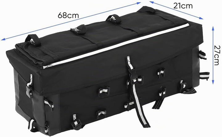 Wakects ATV-Tasche, Universal Soft ATV Quad Bag, Reissfeste Und Verstellbare Gurtbänder Satteltasche