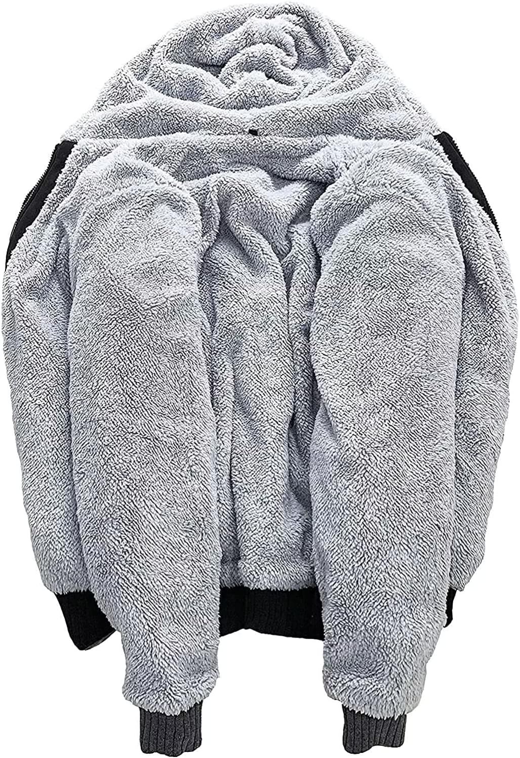 igeekwell Winterjacke Herren Hoodie Zipper Kapuzenpullover Kapuzenjacke Sweatjacke für Männer, Komfo