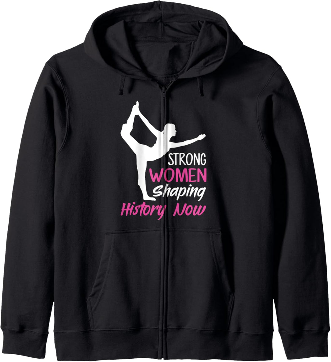 Starke Frauen YOGA Kapuzenjacke