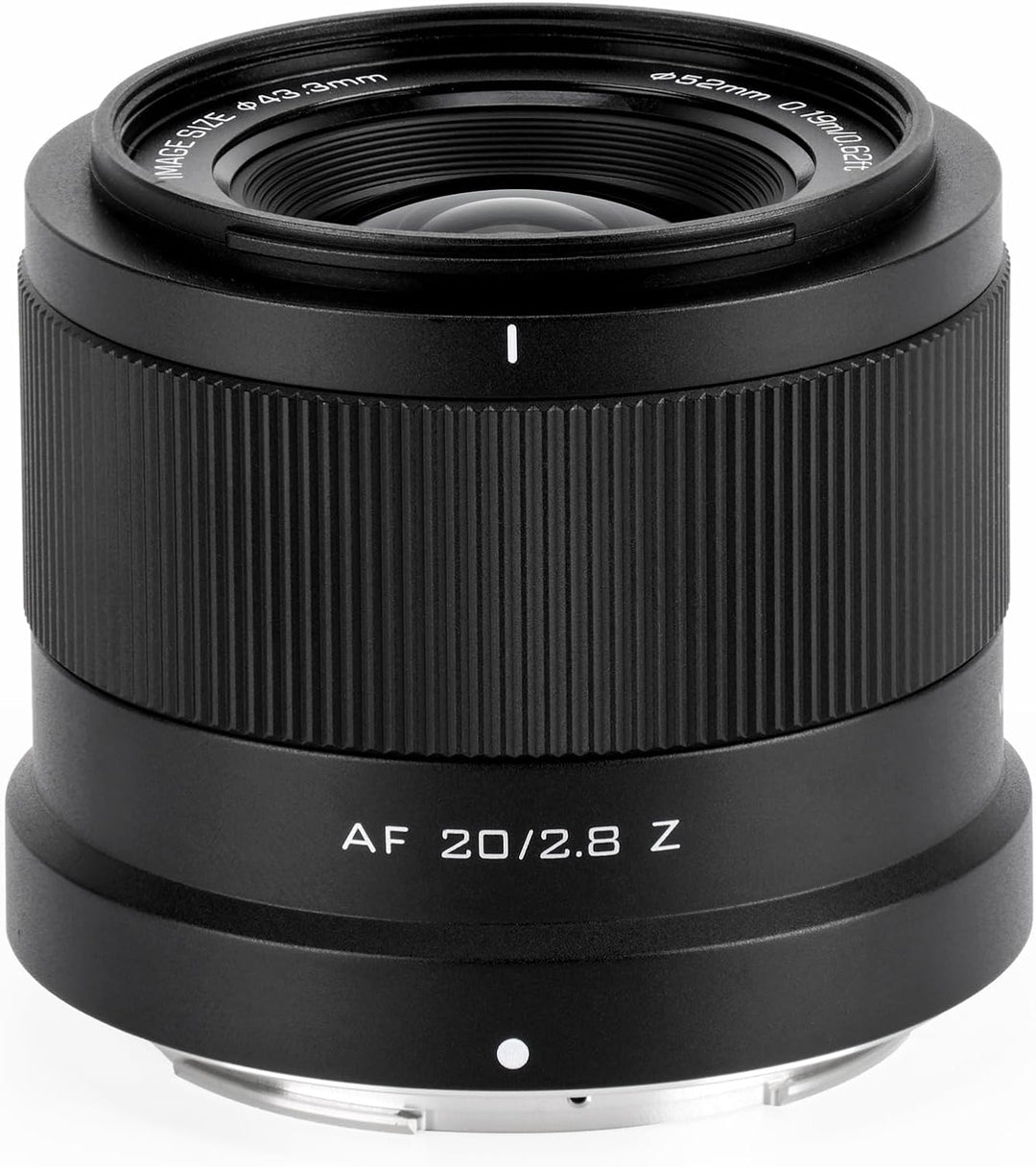 VILTROX 20mm F2.8 Z - Vollformat-AF-Prime-Objektiv für Nikon Z-Mount (Z8, Z9, Z6, Z7, Z5, Z5 II) 20m
