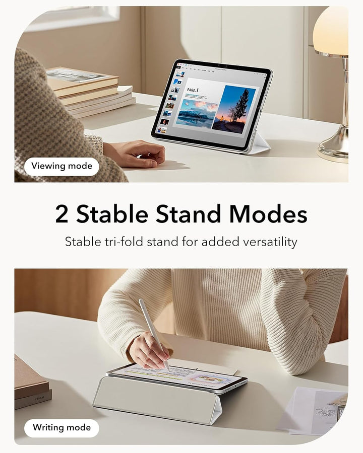 ESR für iPad Air 11 Zoll 2026 Hülle M4/M3/M2, iPad Air 5/4 Hülle (2025/2024/2022/2020) Starke Magnet
