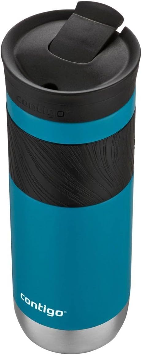 Contigo Byron 2.0 Thermobecher, Edelstahl Isolierbecher mit Snapseal Verschluss, Kaffeebecher to go,