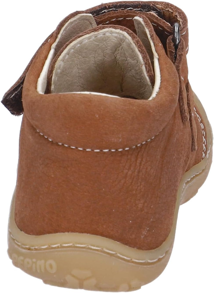 RICOSTA Mädchen und Jungen Stiefel Chrisy, Kinder Lauflernschuhe, Weite: MITTEL, lose Einlage, terra