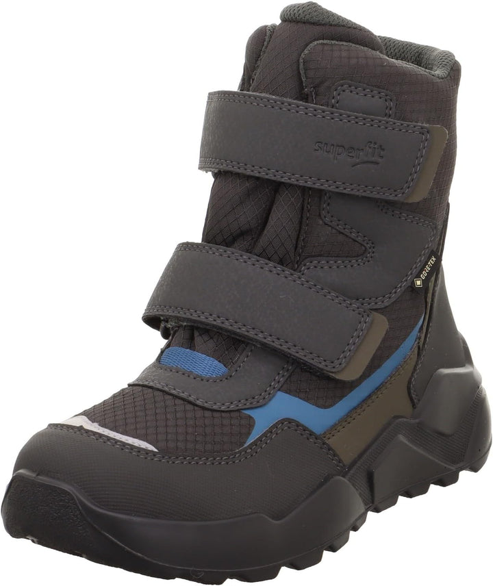 Superfit Jungen Rocket Schneestiefel 36 EU Schmal Grau Blau 2000, 36 EU Schmal Grau Blau 2000