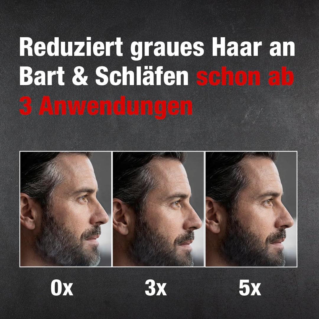 Alpecin Grey Attack Bart & Schläfen Color Booster 50 ml - Graue Haare an Bart und Schläfen abdecken
