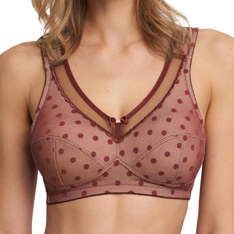 Susa Damen Bügel BH 80B Ruby Red, 80B Ruby Red