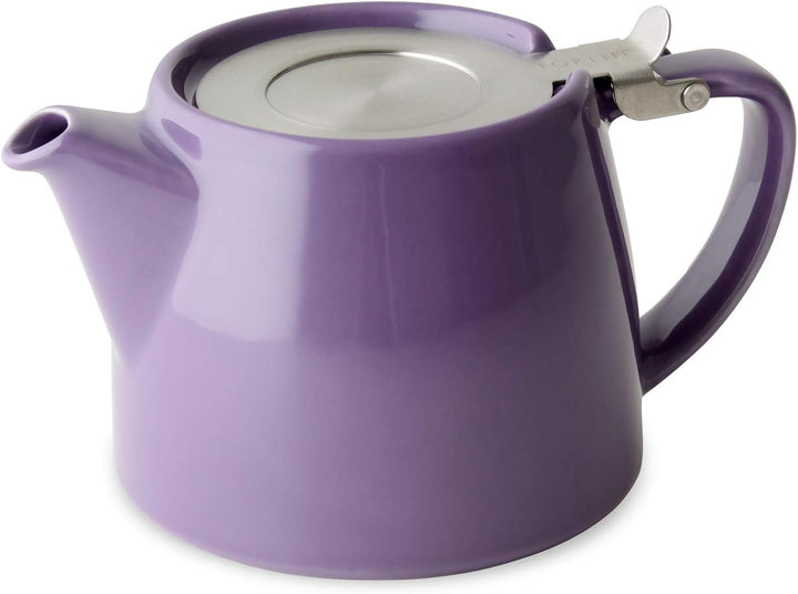 FORLIFE Teekanne mit SLS-Deckel und Teesieb, 510 ml, Violett Purple, Purple