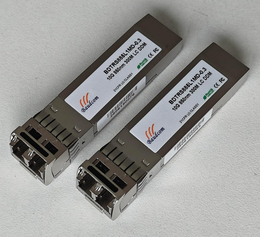 10Gb SFP SR Multimode 300 Meter LC bis 850 nm Modul, 10GBase-SR SFP+-Transceiver, kompatibel mit Cis