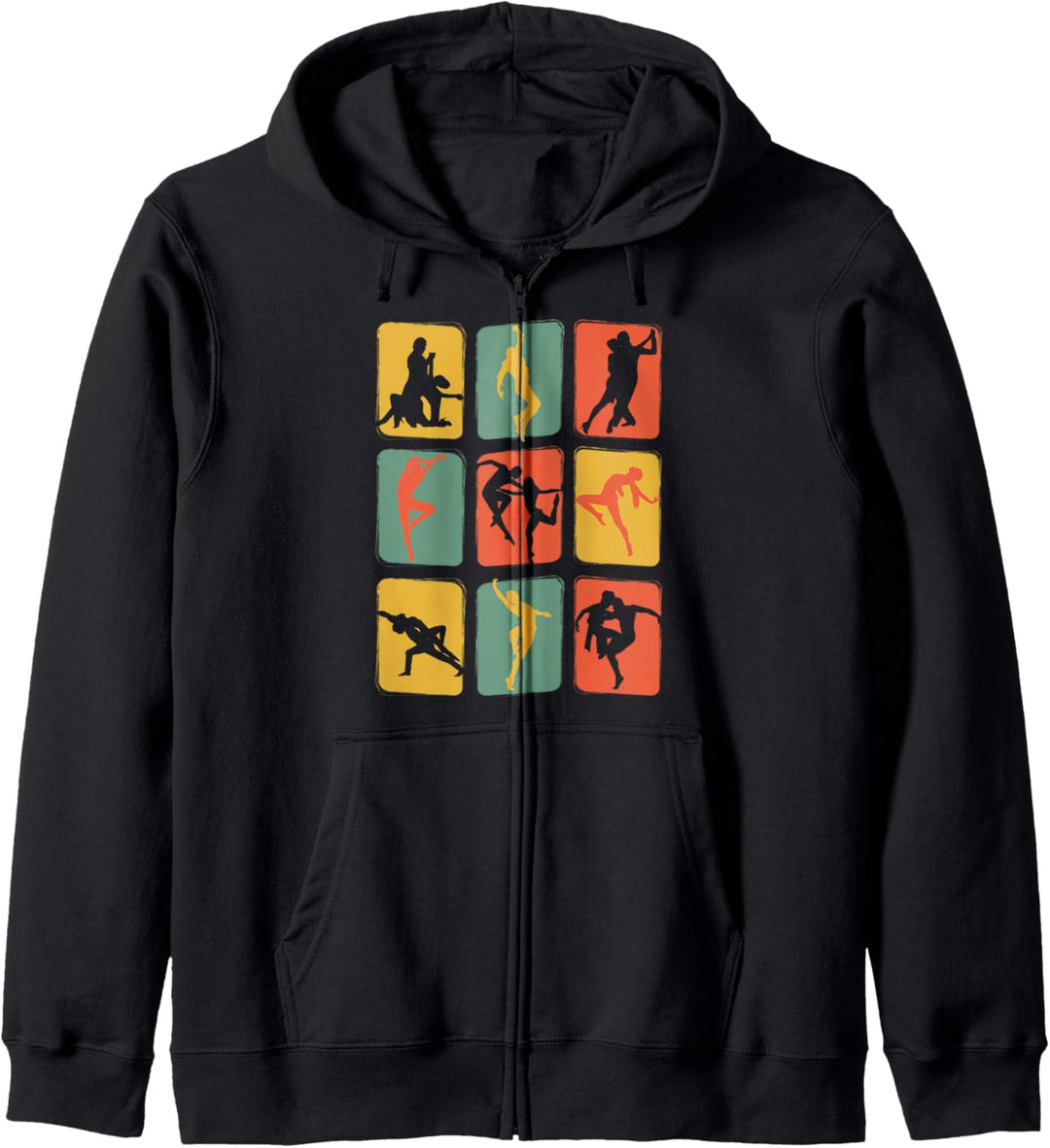 Tanz Tanzen Tänzer Vintage Retro Standard Disco-Tanz Fox Kapuzenjacke