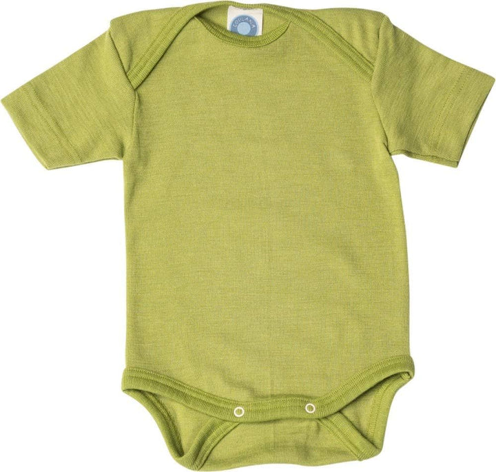Cosilana, Baby Body Kurzarm, 70% Wolle, 30% Seide, 50-56