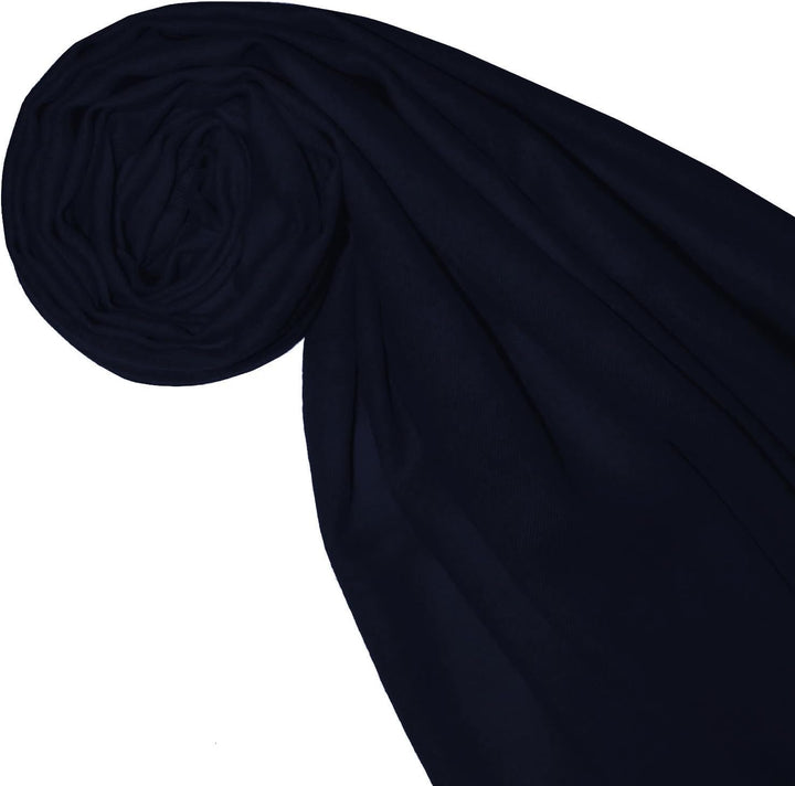 Lorenzo Cana Pashmina Damen Schal Schaltuch 50% Kaschmir 50% Wolle Stola Tuch Umschlagtuch Uni Dunke