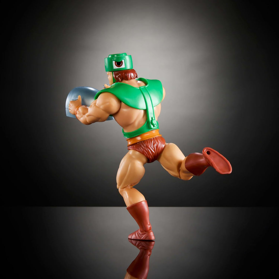 Masters of the Universe Origins Actionfigur Tri-Klops aus der Cartoon-Kollektion, ca.14 cm gross, de