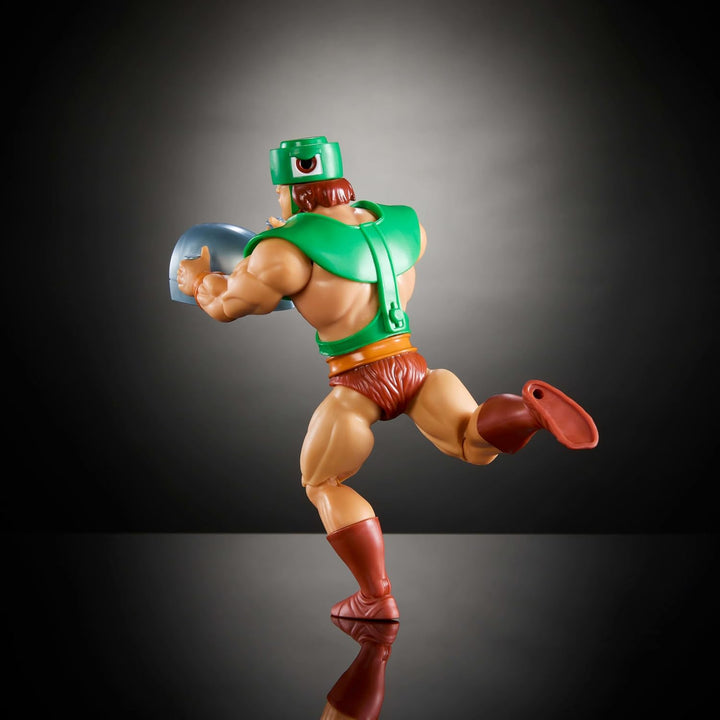 Masters of the Universe Origins Actionfigur Tri-Klops aus der Cartoon-Kollektion, ca.14 cm gross, de