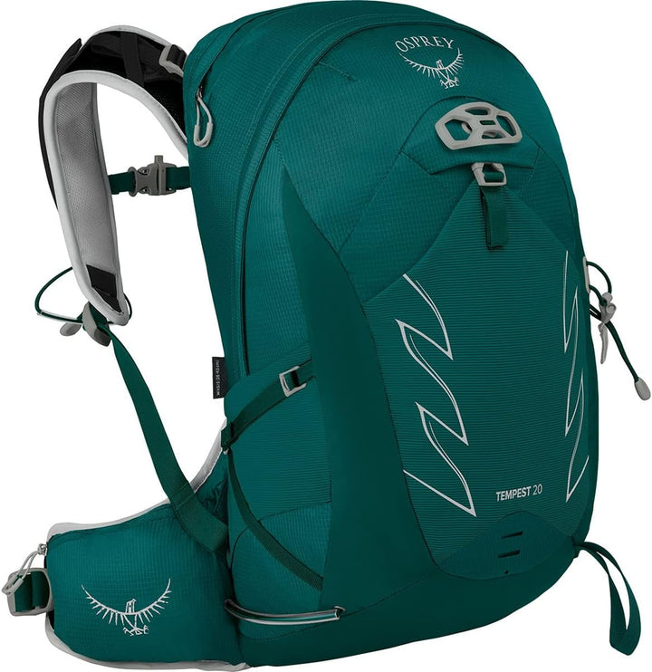 Osprey Tempest 20 Wanderrucksack für Frauen Jasper Green WXS/S, Jasper Green WXS/S