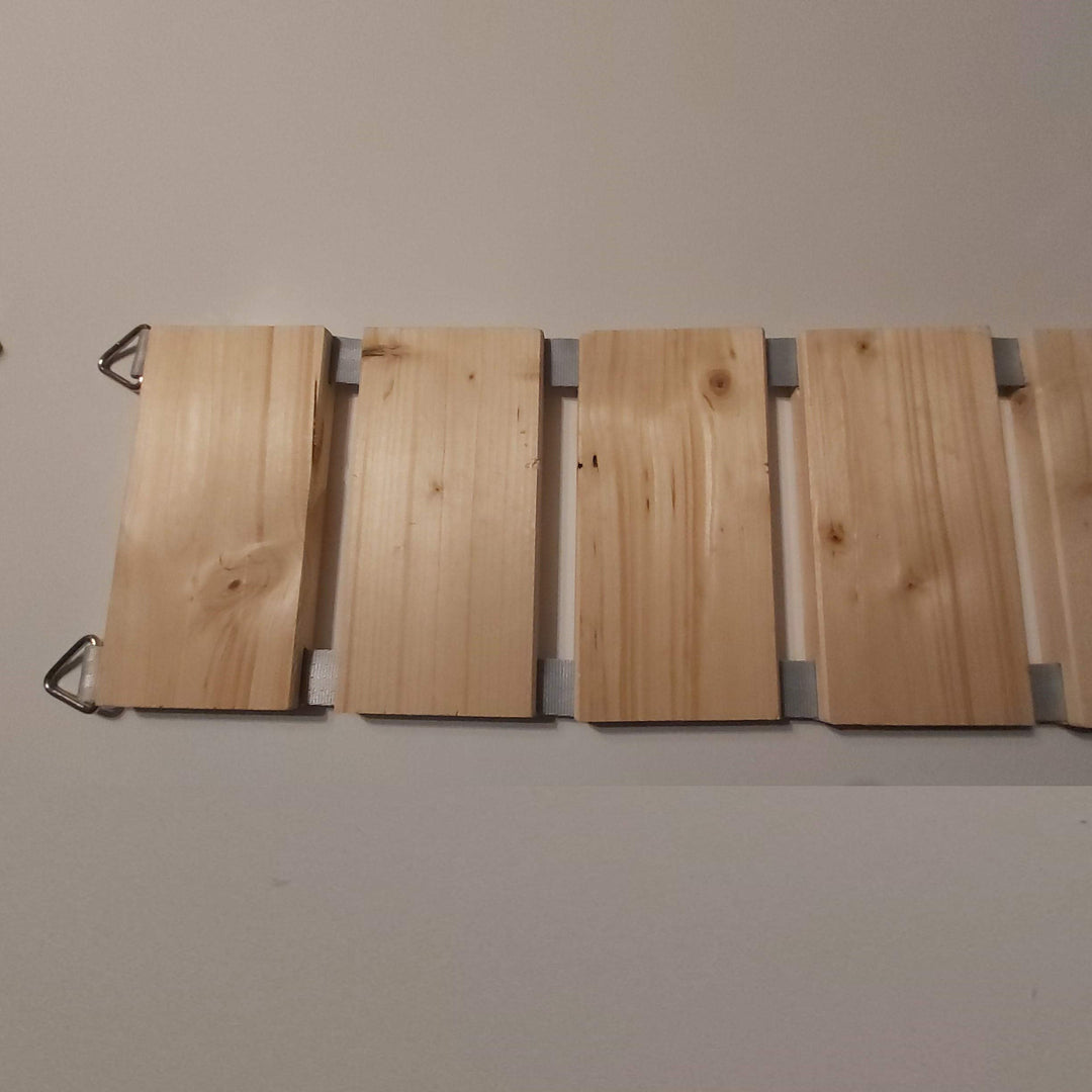 Medikratz Catwalk Katzenbrücke, Hängebrücke für Katzen aus hochwertigem Massivholz in verschiedenen