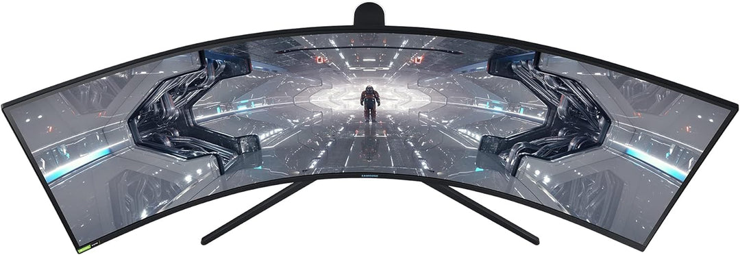 Samsung Odyssey G9 Curved Gaming Monitor C49G94TSSP, 49 Zoll, VA-Panel, QLED, DQHD-Auflösung, AMD Fr