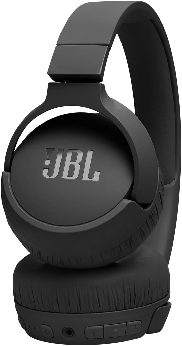 JBL Tune 670NC – Kabellose On-Ear-Kopfhörer mit adaptivem Noise-Cancelling und faltbarem Design – Bi