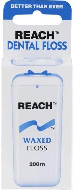 6x Johnson & Johnson Reach Zahnseide gewachst 200m (6x 200m)