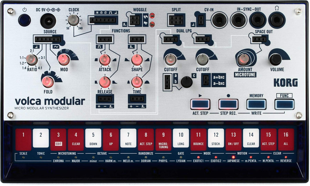 KORG volca micro modular Synthesizer KORG volca modular Single, KORG volca modular Single